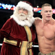 Santa Claus (left), John Cena (Photo: USA Network/WWE)